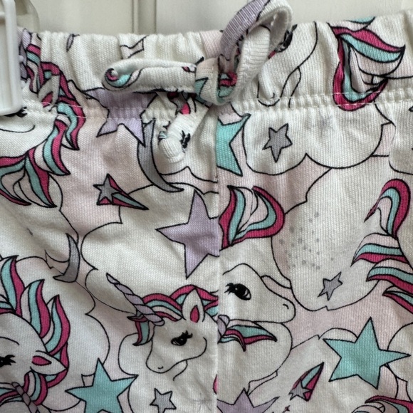 NWOT The Children's Place 18-24M Unicorn Print Soft Shorts - Picture 3 of 5